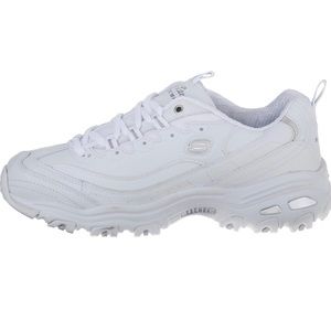 Skechers Women's D'Lites wide fit Fresh Start Sneaker
